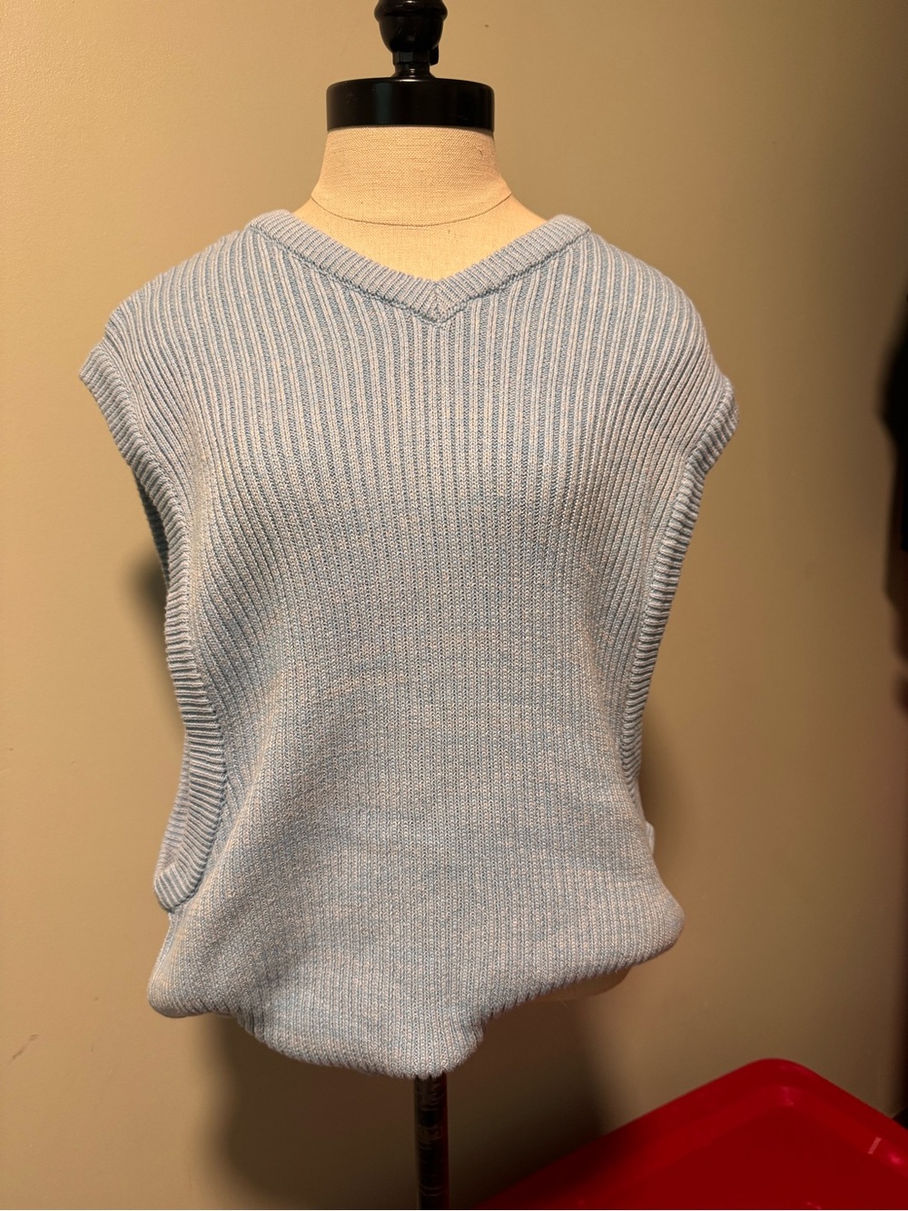 Urban Outfitters m Blue V-Neck Sweater Vest